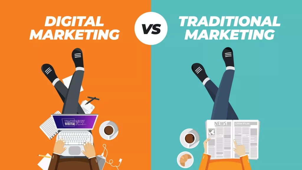 digital marketing vs traditional marketing