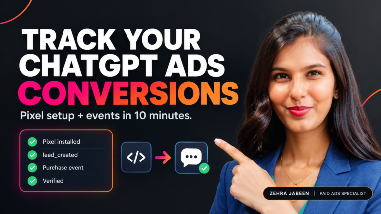 How to Install the ChatGPT Ads Pixel and Track Events (2026)